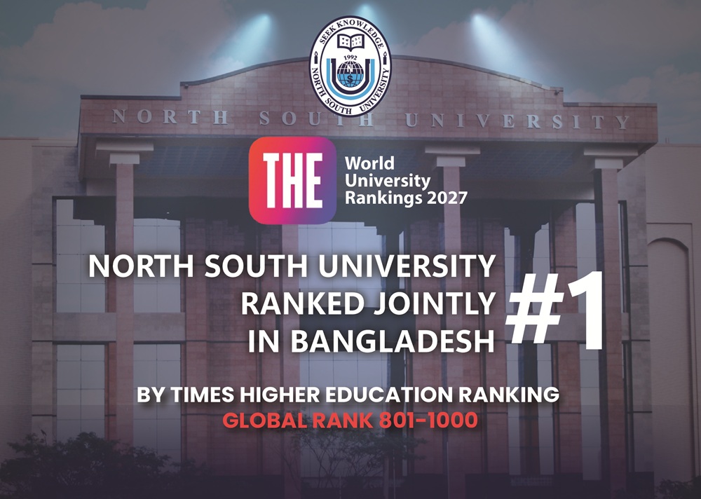 NSU Ranked Jointly #1 in Bangladesh in Times Higher Education World University Rankings 2027